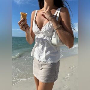 Brandy Edith lace tank